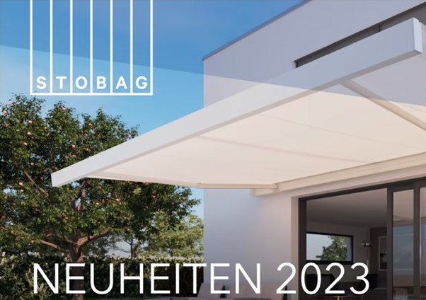Stobag 2023 news Sonnenstoren; VetroFino Sonnenschutz